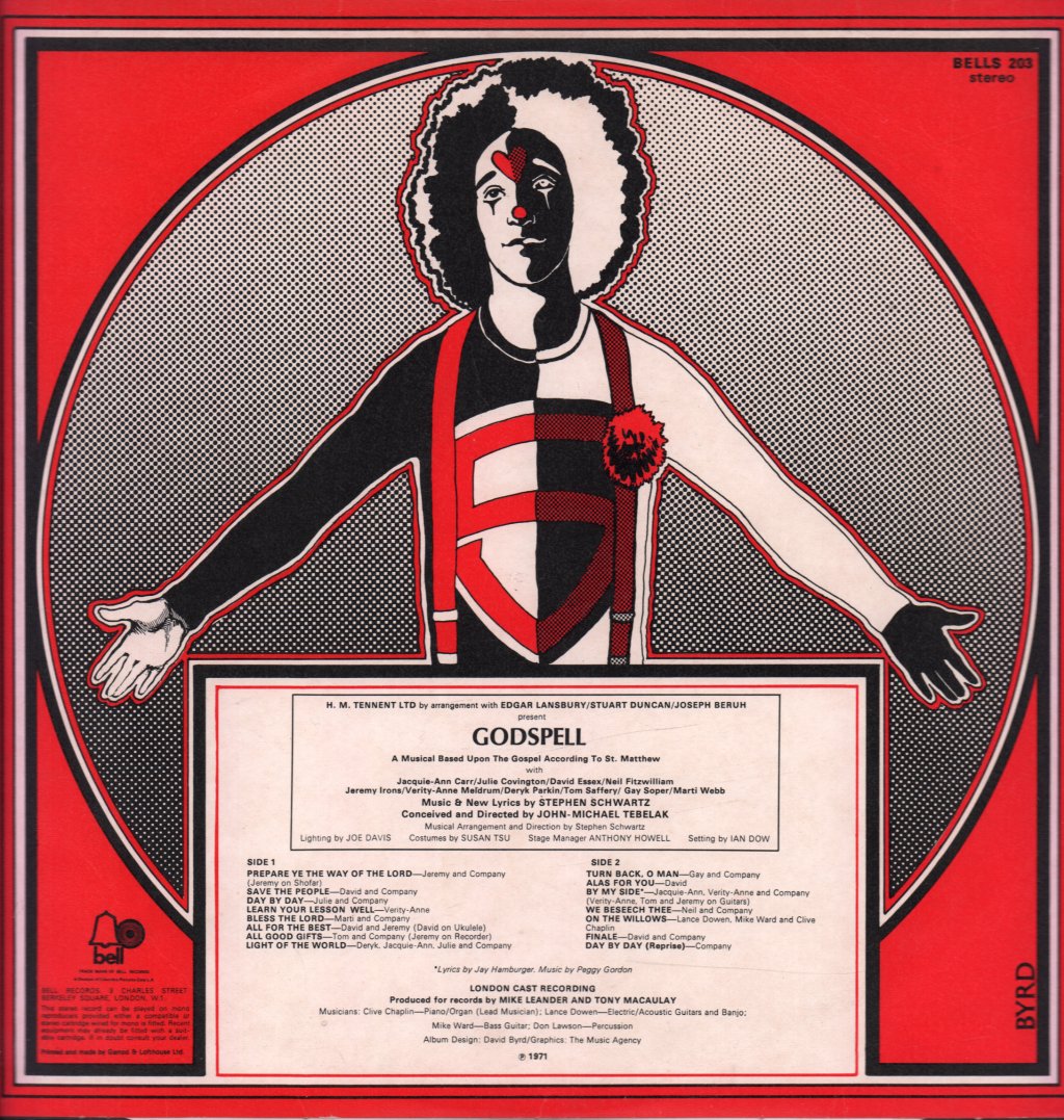Godspell - London Cast Recording - Lp