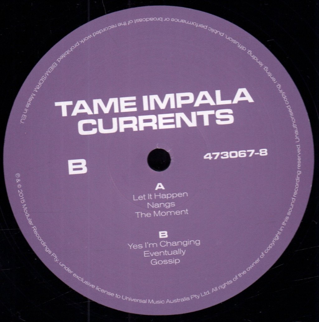 Tame Impala - Currents - Double Lp