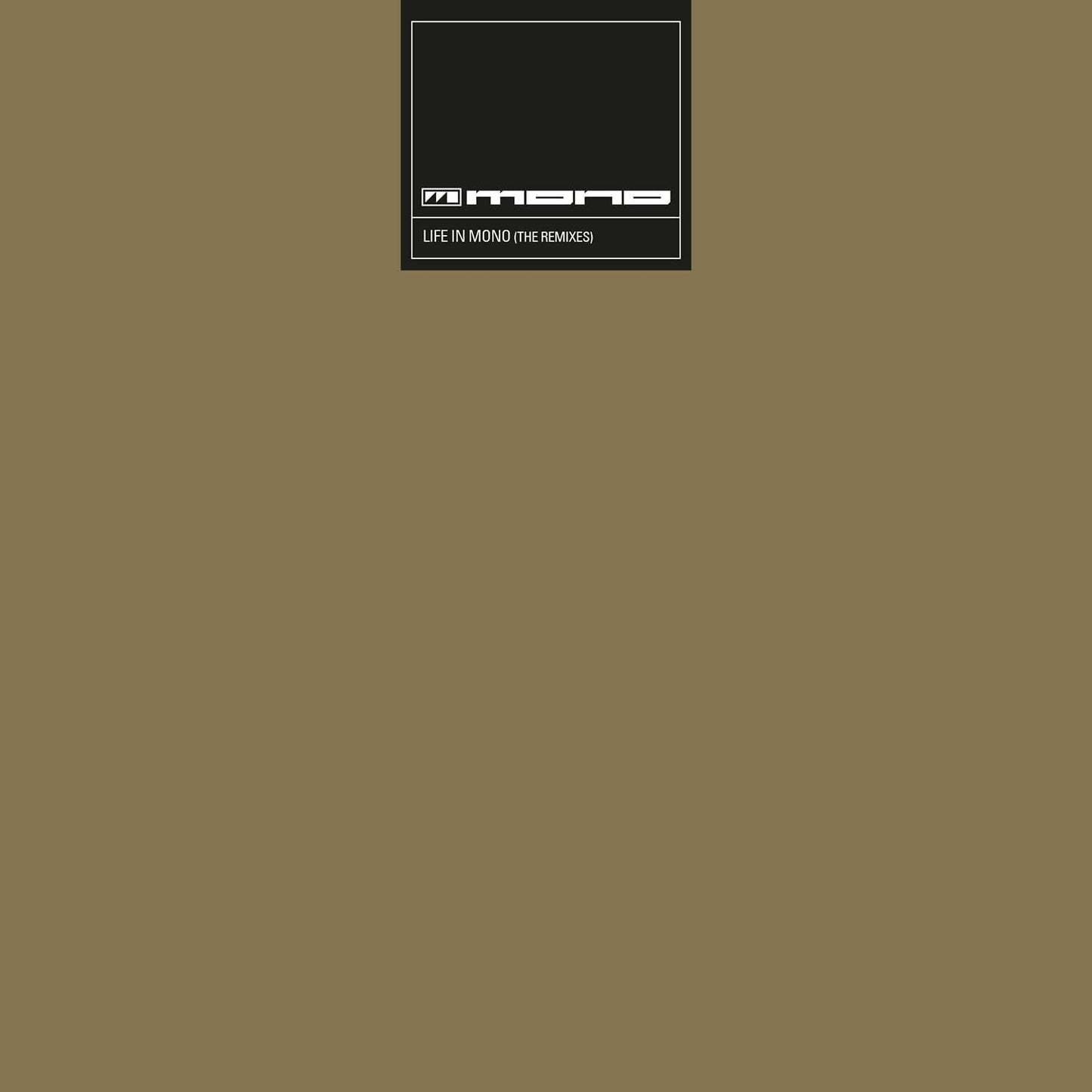Mono - Life In Mono =the Remixes= - Double Lp