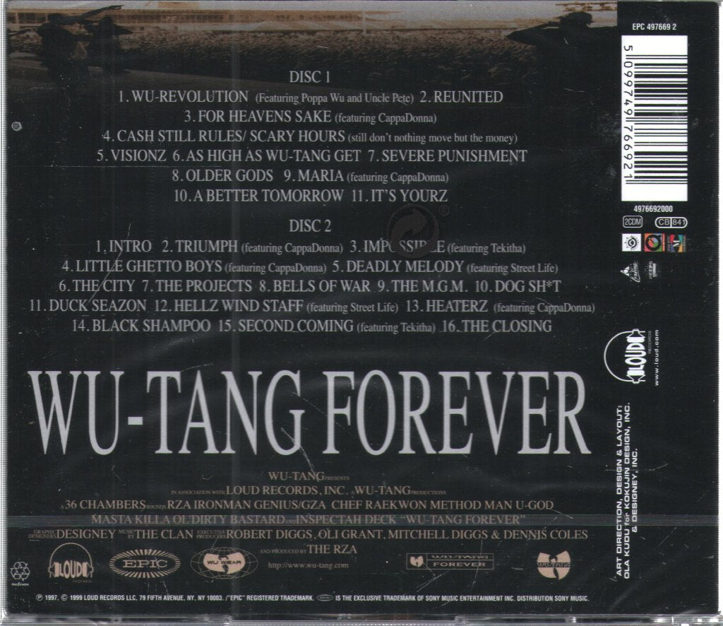 Wu-Tang Clan - Wu-Tang Forever - Double Cd