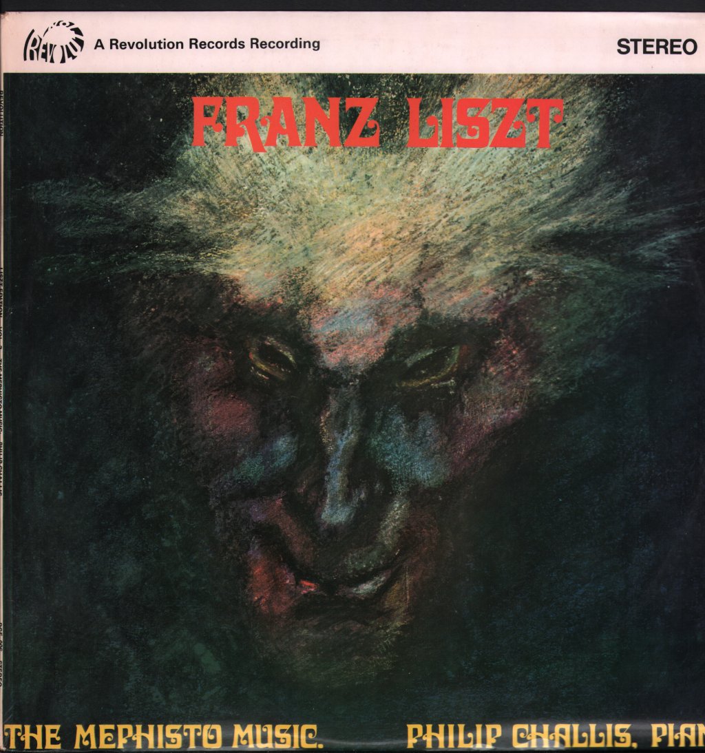 Philip Challis - Franz Liszt - Mephisto Music - Lp