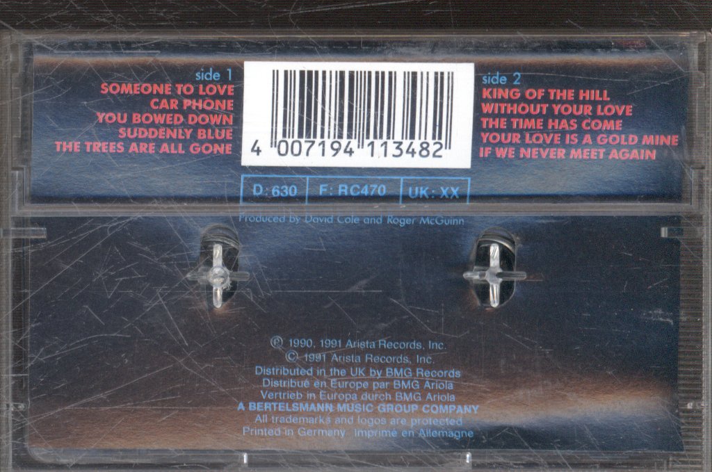 Roger Mcguinn - Back From Rio - Cassette