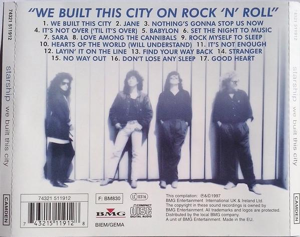 Starship - We Built This City (The Very Best Of Starship) - Cd