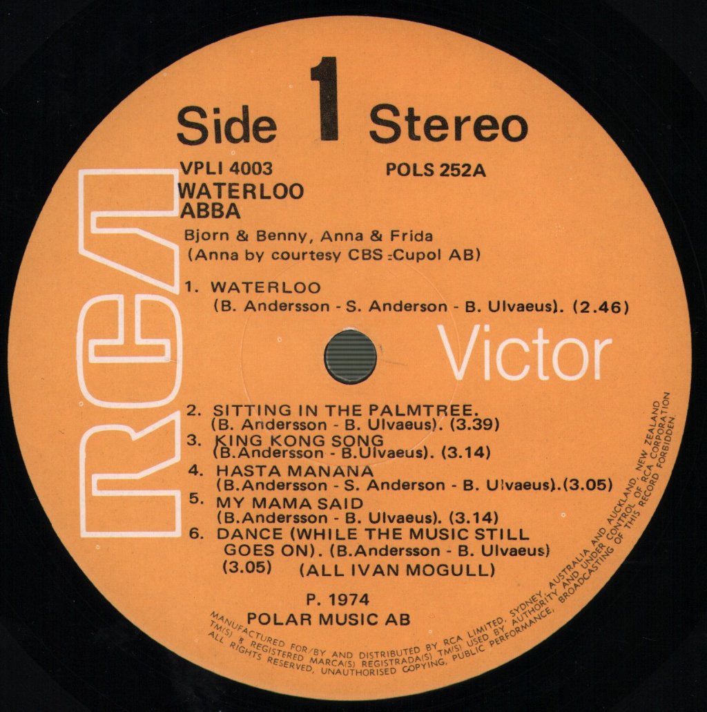 ABBA - Waterloo - Lp