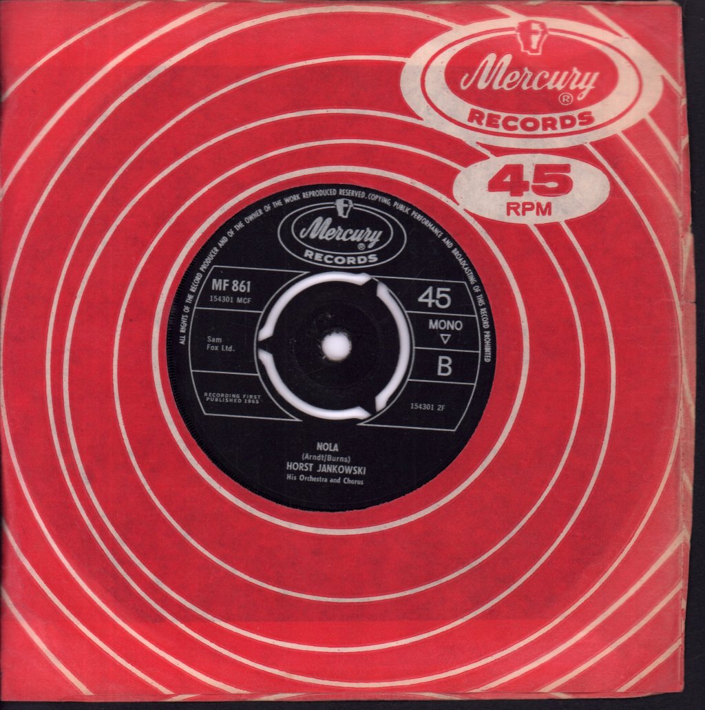Horst Jankowski - A Walk In The Black Forest - 7 Inch
