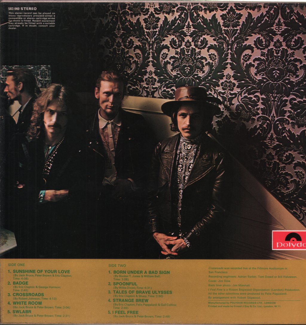 Cream - Best Of - Lp