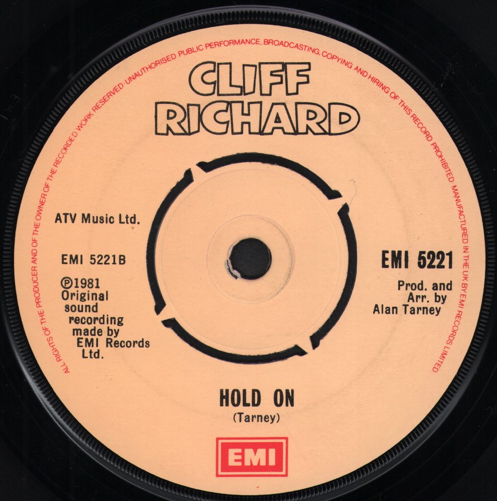 Cliff Richard - Wired For Sound - 7 Inch