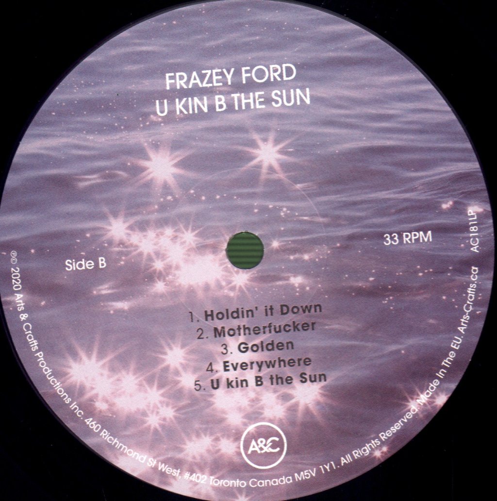 Frazey Ford - U Kin B The Sun - Lp