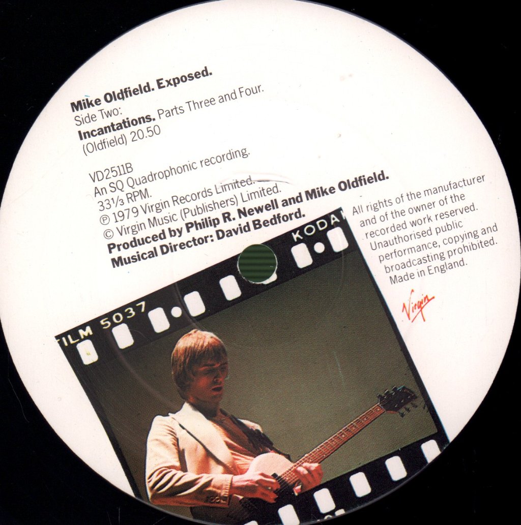 Mike Oldfield - Exposed - Double Lp