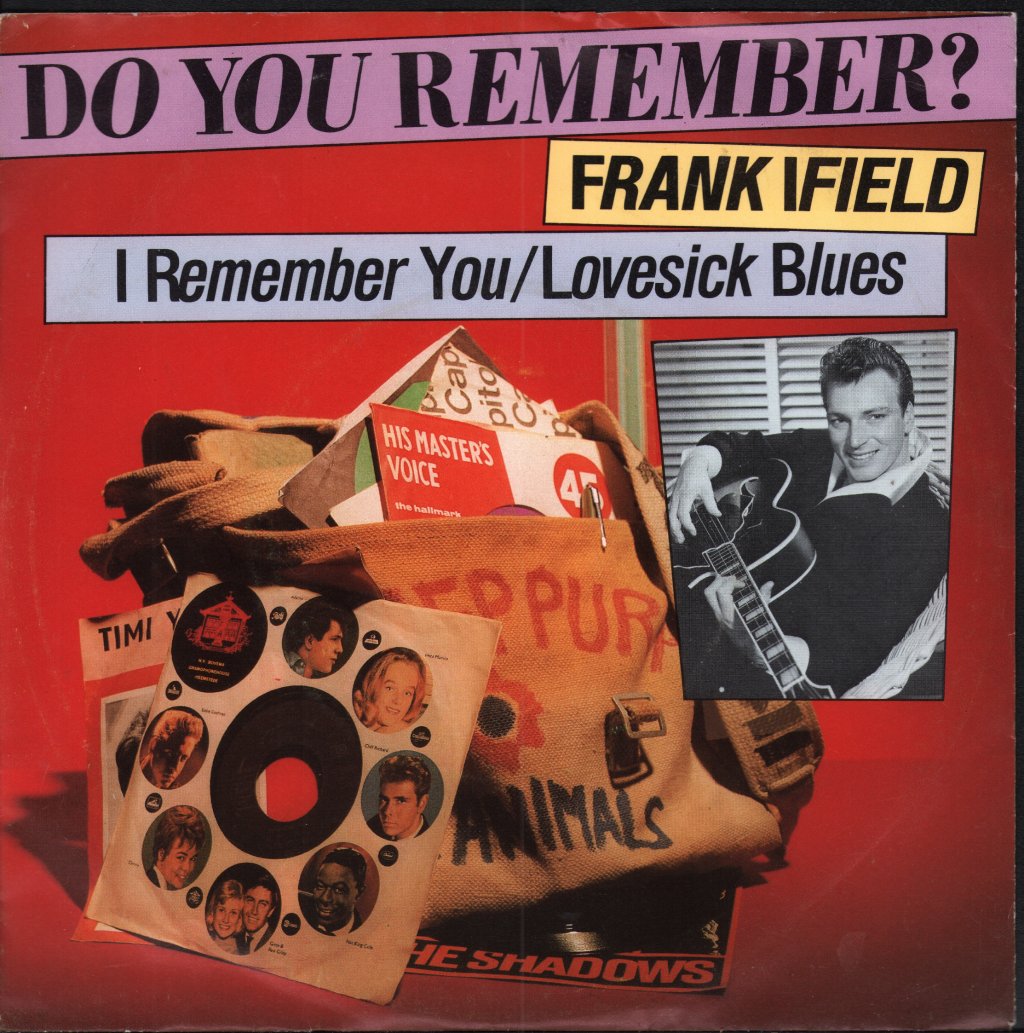Frank Ifield - I Remember You / Lovesick Blues - 7 Inch