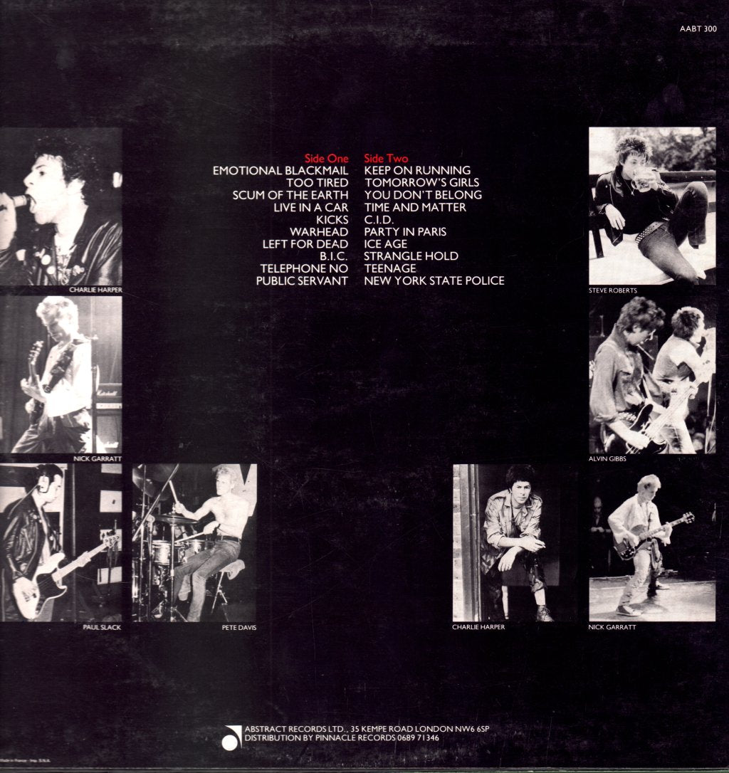 UK Subs - Recorded 1979-1981 - Lp