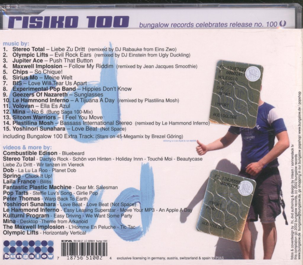 Various Artists - Risiko 100 - Cd/Dvd