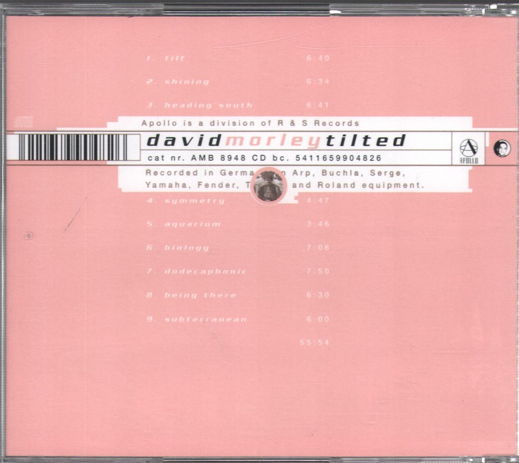 David Morley - Tilted - Cd