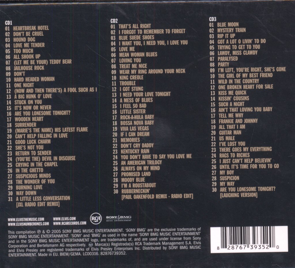 Elvis Presley - Hitstory - Cd Set