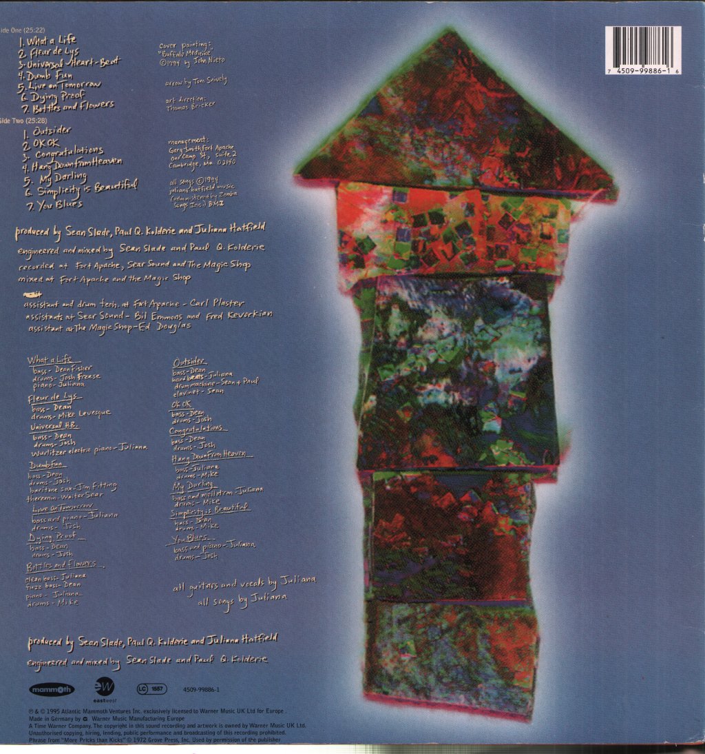 Juliana Hatfield - Only Everything - Lp