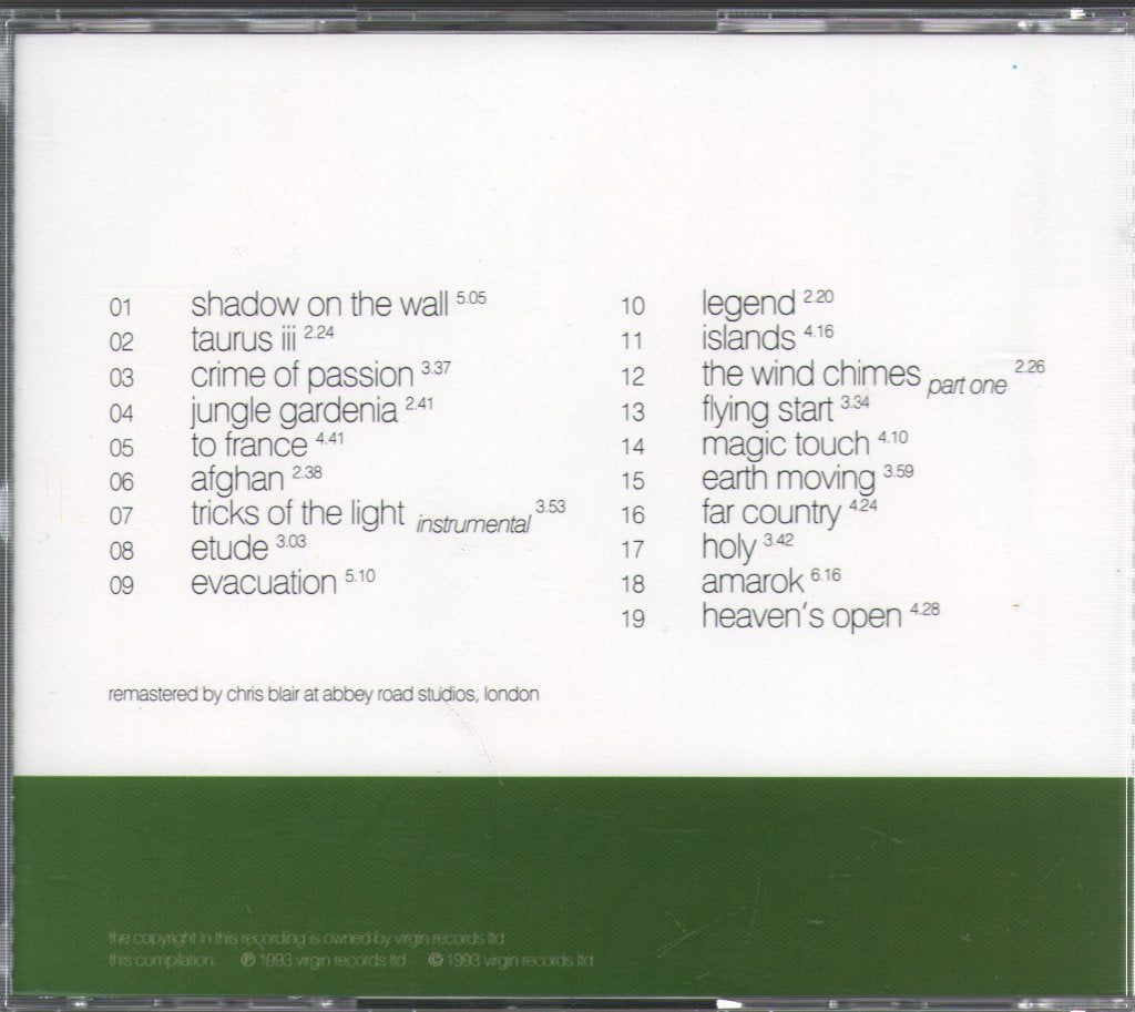 Mike Oldfield - Elements - Cd Box Set
