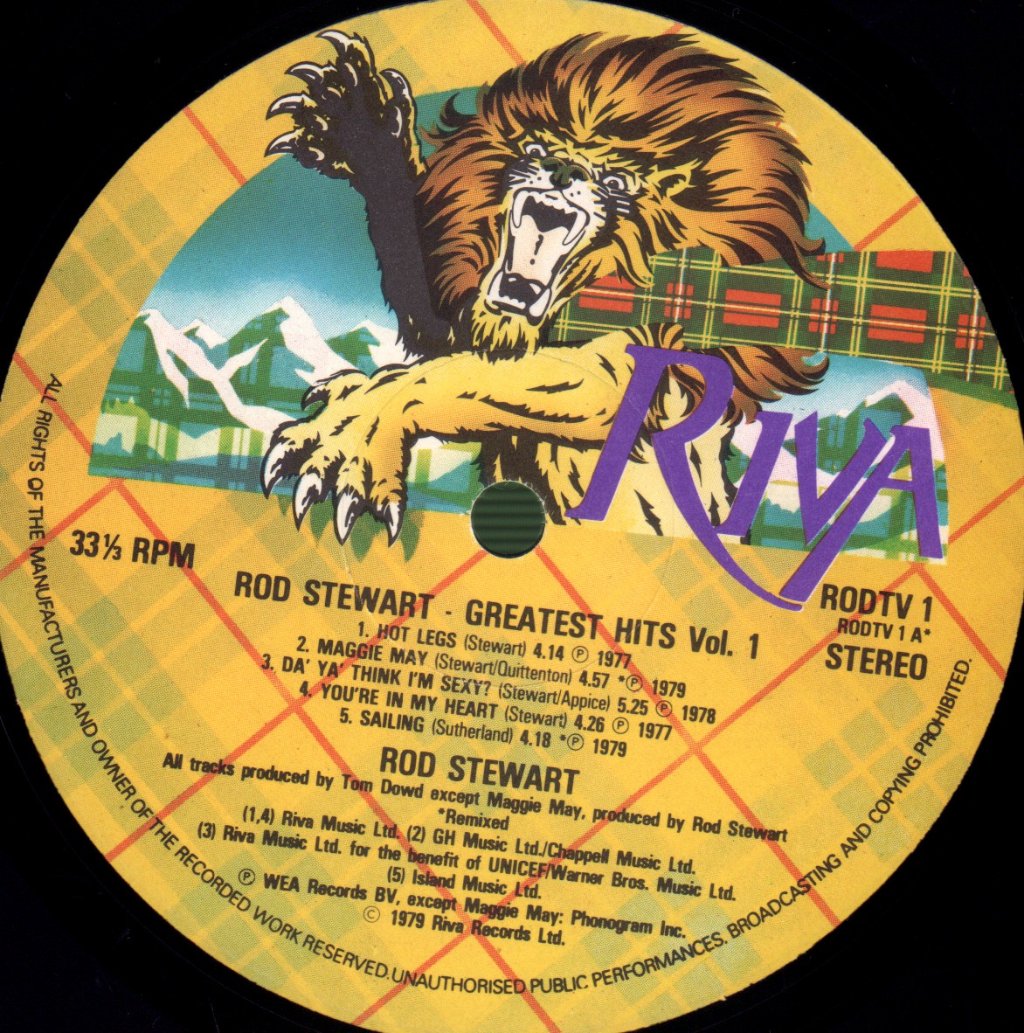 Rod Stewart - Greatest Hits - Lp