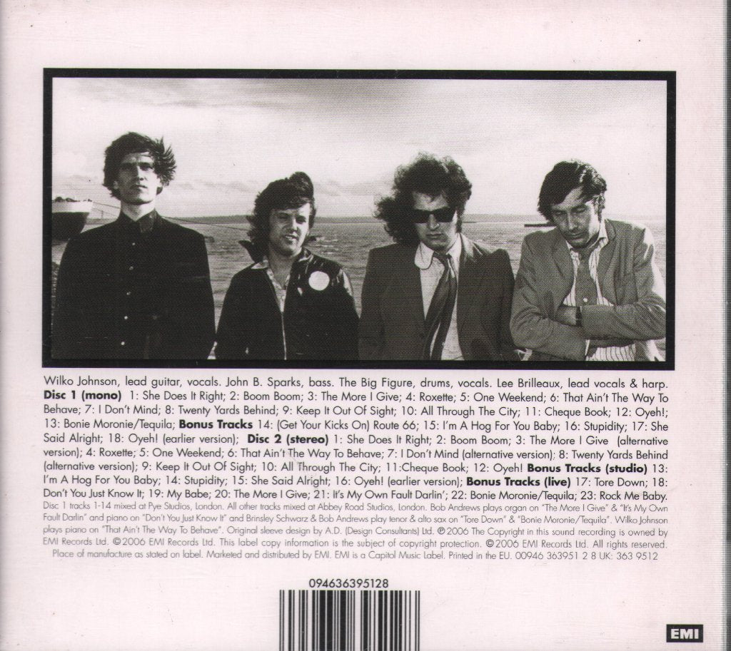 Dr. Feelgood - Down By The Jetty - Cd Set