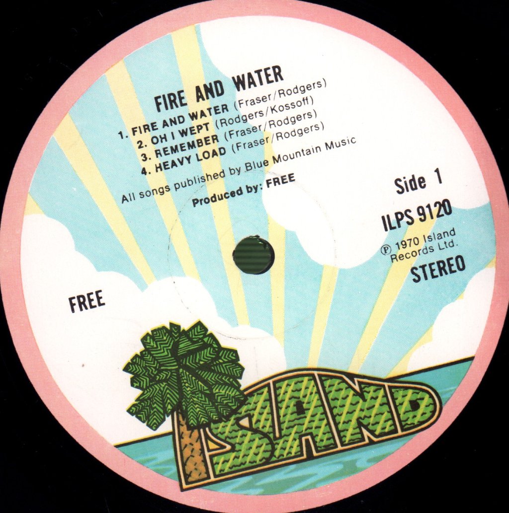 Free - Fire And Water - Lp