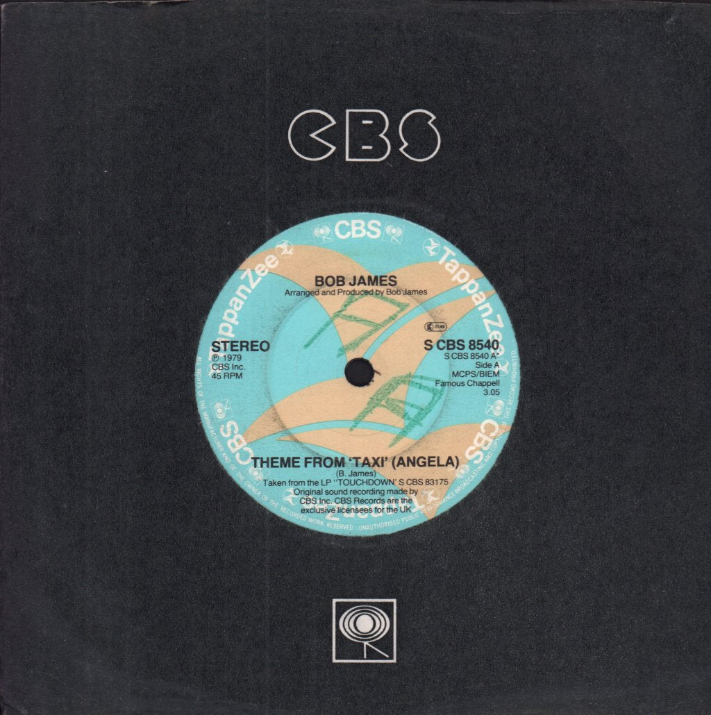 Bob James - Theme From Taxi (Angela) - 7 Inch