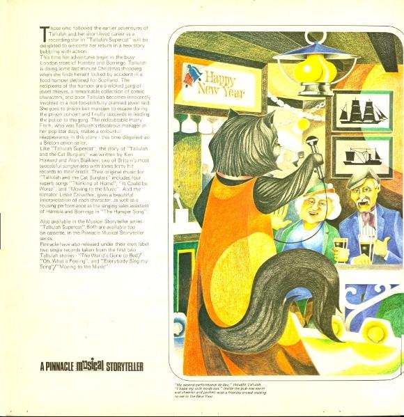Leslie Crowther - Tallulah And The Cat Burglars - Double Lp