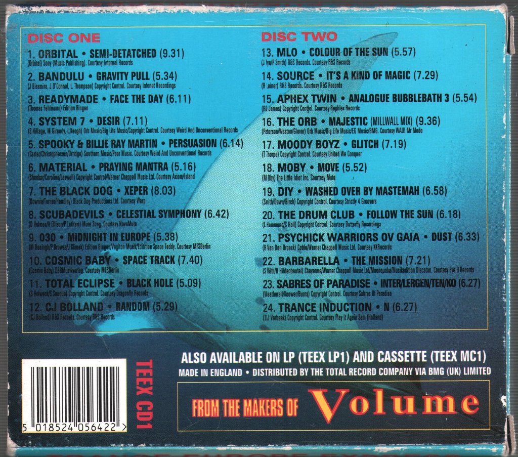 Various Artists - Trance Europe Express - Cd Set