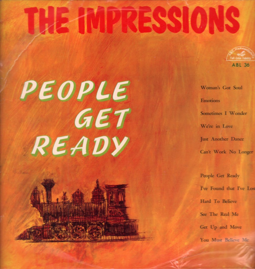 Impressions (Soul Group) - People Get Ready - Lp