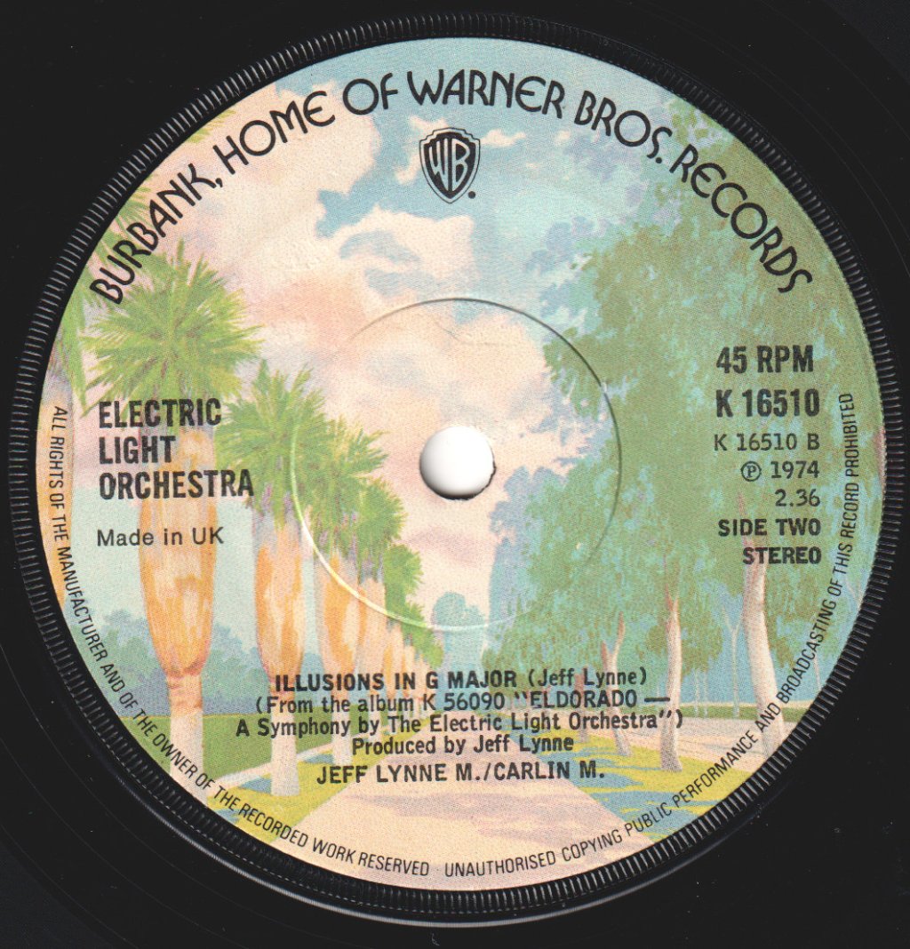 Electric Light Orchestra - Can't Get It Out Of My Head - 7 Inch