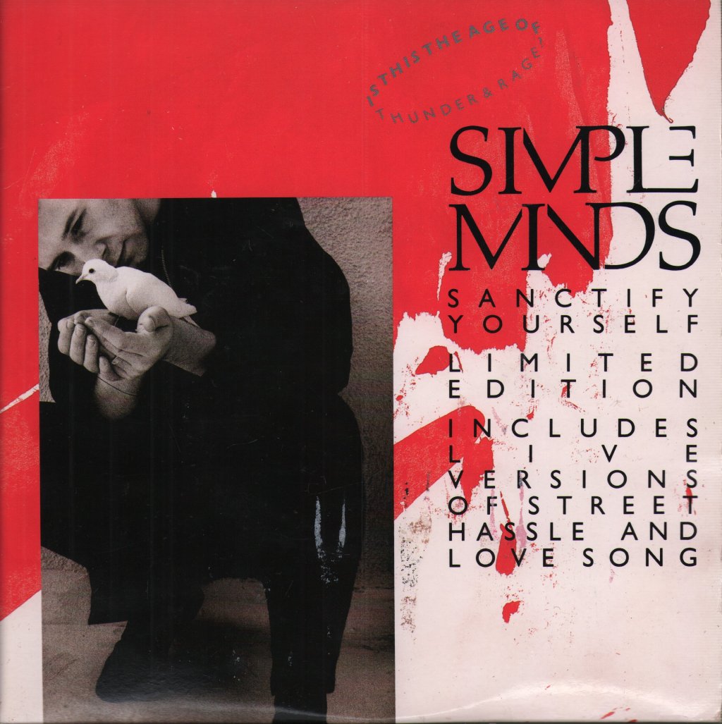 Simple Minds - Sanctify Yourself - Double 7 Inch