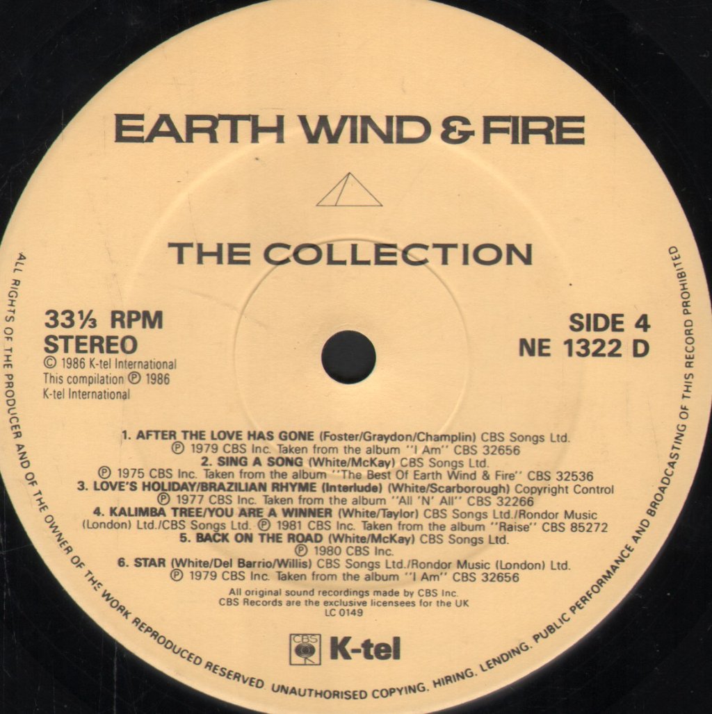 Earth Wind And Fire - Collection - Double Lp