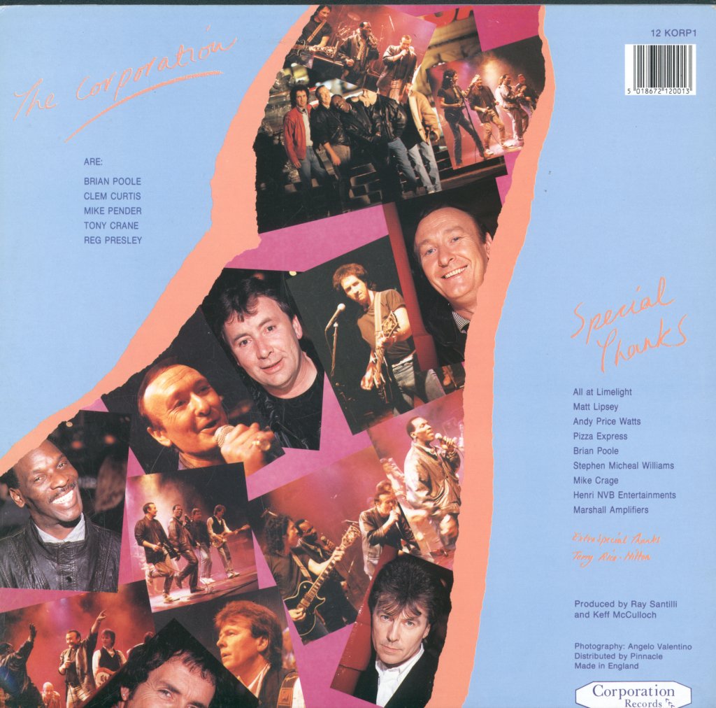 Corporation (Travelling Wrinklies) - Ain't Nothing But A House Party - 12 Inch