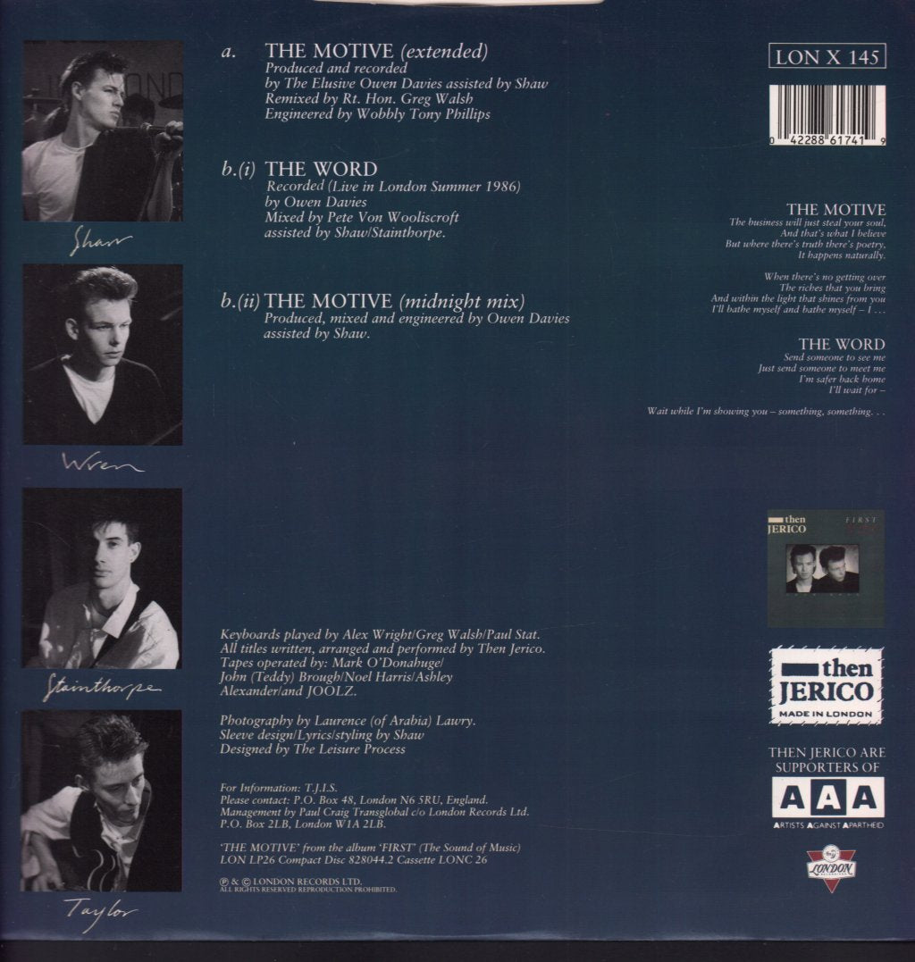 Then Jerico - Motive - 12 Inch