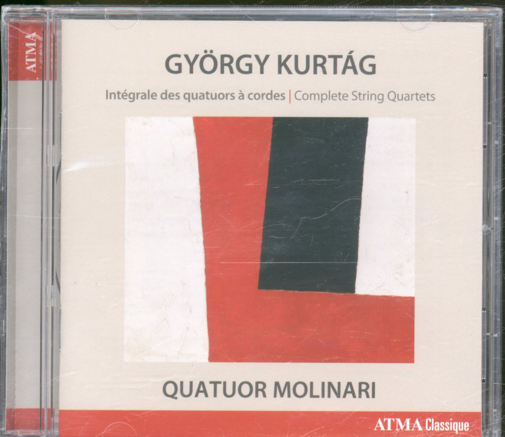Quatuor Molinari - György Kurtág - Intégrale Des Quatuors À Cordes = Complete String Quartets - Cd