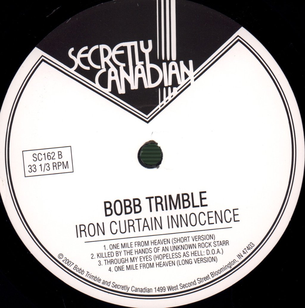 Bobb Trimble - Iron Curtain Innocence - Lp