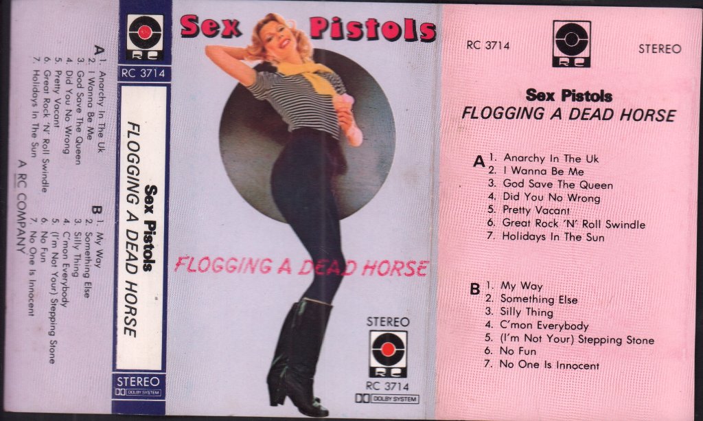 Sex Pistols - Flogging A Dead Horse - Cassette