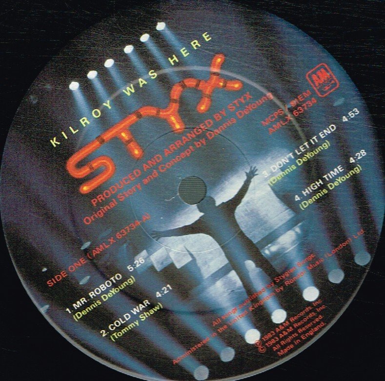 Styx - Kilroy Was Here - Lp
