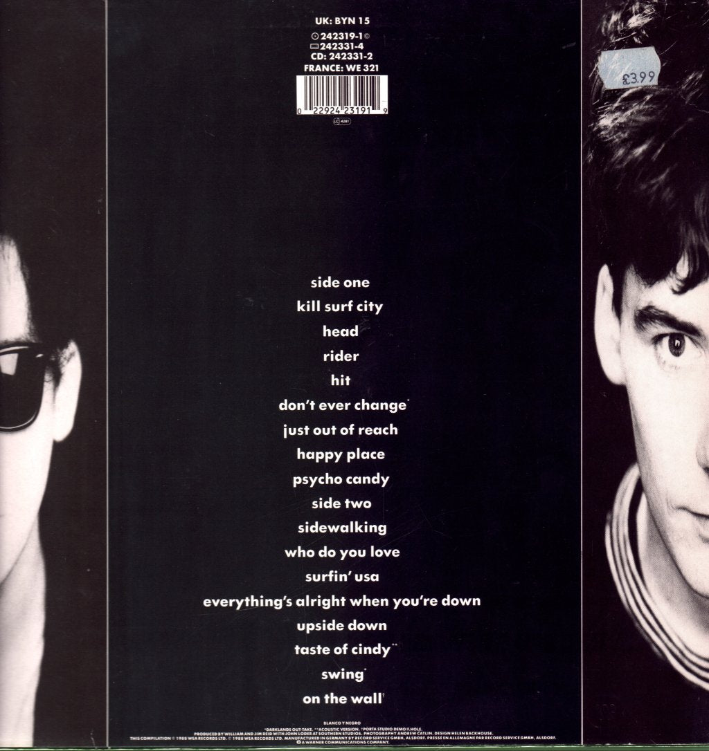 Jesus And Mary Chain - Barbed Wire Kisses (B-Sides And More) - Lp