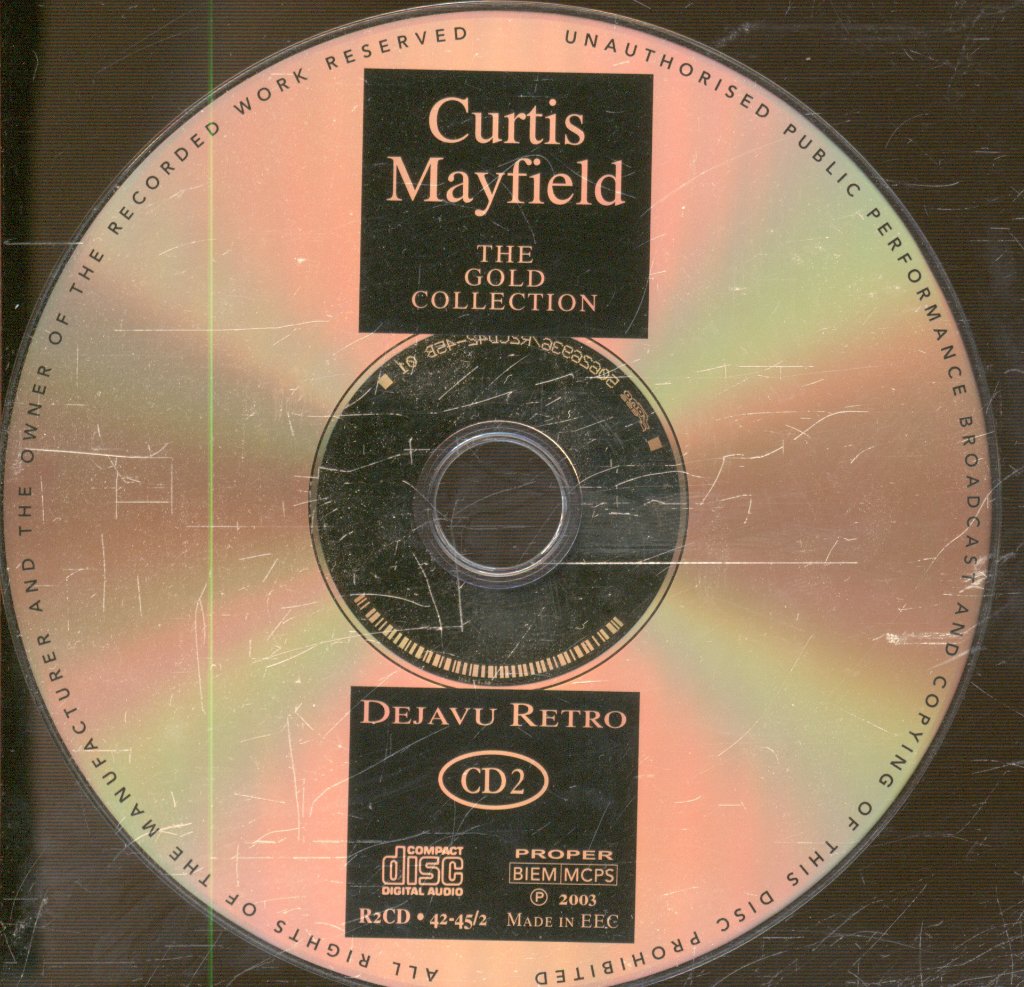 Curtis Mayfield - Move On Up-The Gold Of Curtis Mayfield - Double Cd
