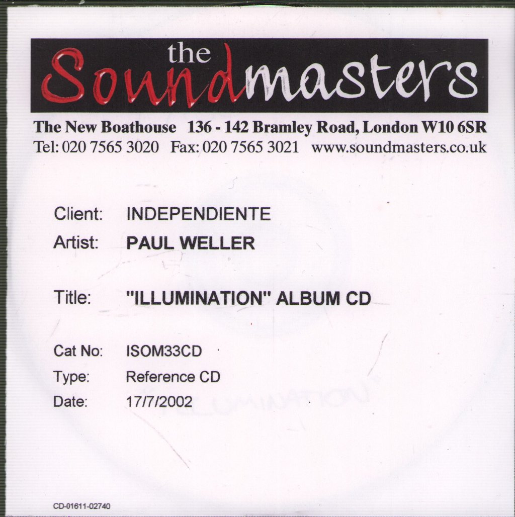 Paul Weller - Illumination - Cdr