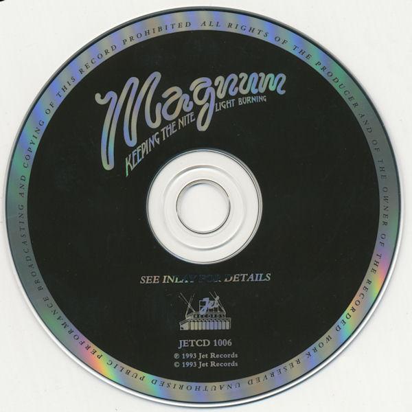 Magnum - Keeping The Nite Light Burning - Cd