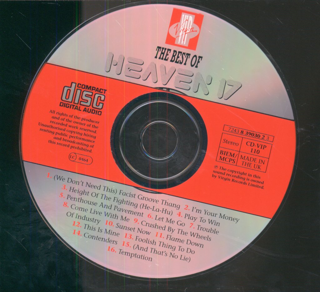 Heaven 17 - Best Of Heaven 17 - Cd