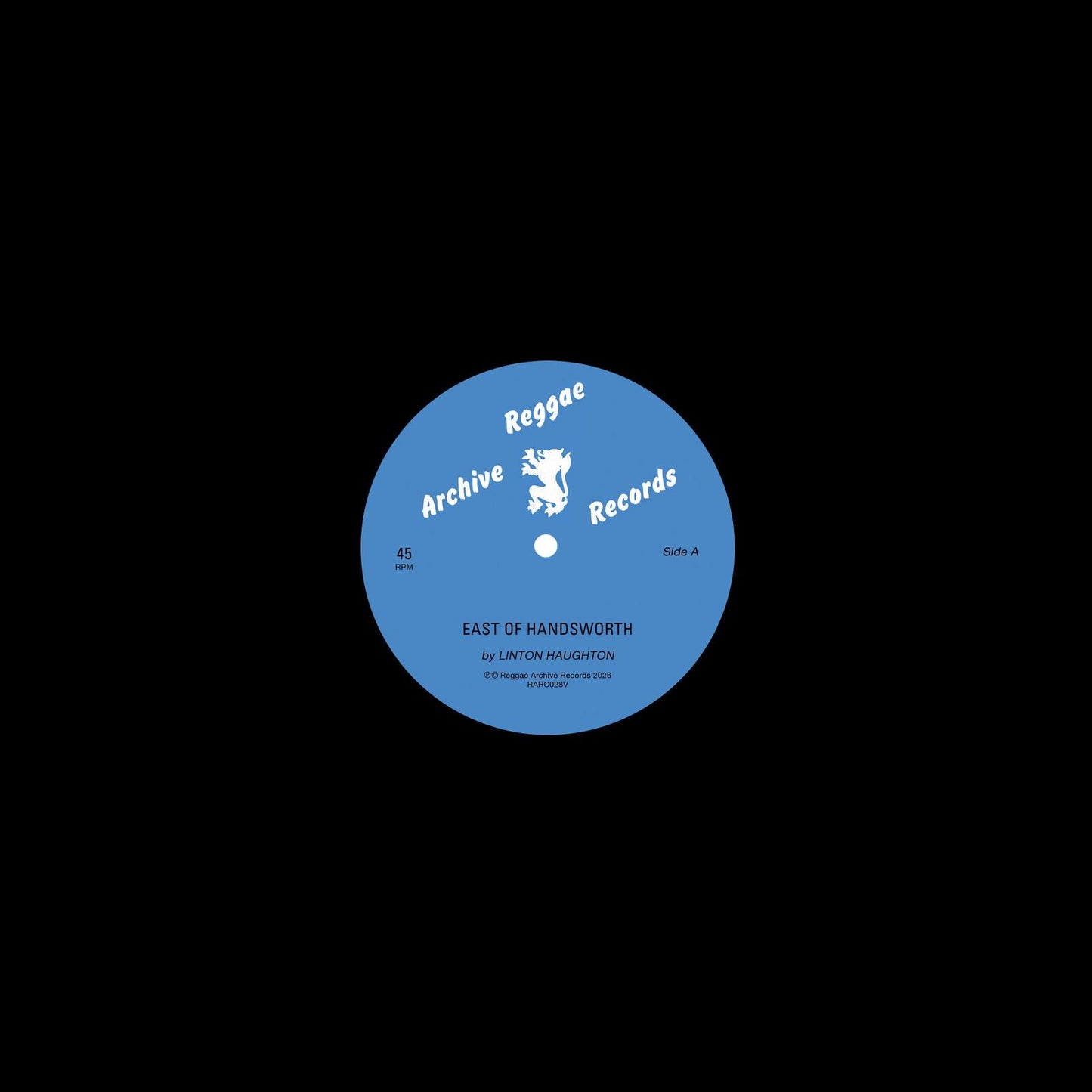 Linton Haughton - East of Handsworth - 12 Inch