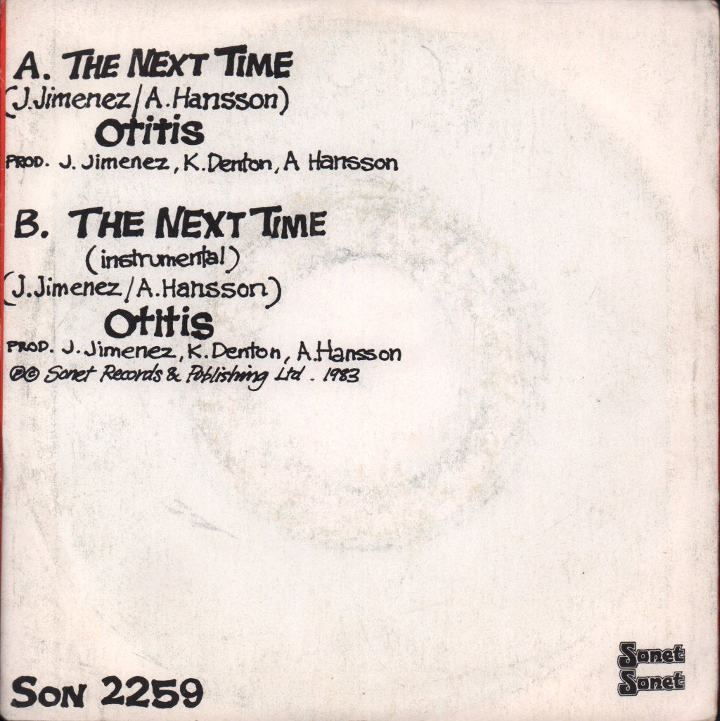 Otitis - Next Time - 7 Inch
