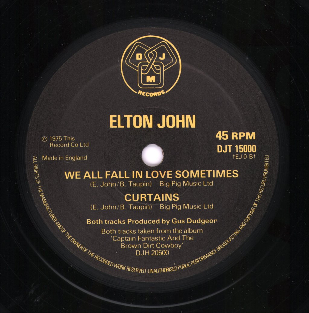 Elton John - Funeral For A Friend - 12 Inch