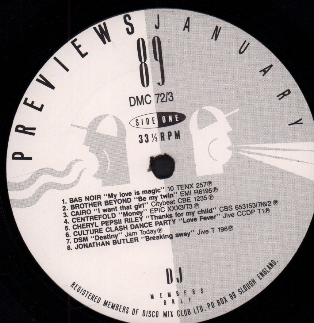 Various Artists - January 89 Previews - Lp