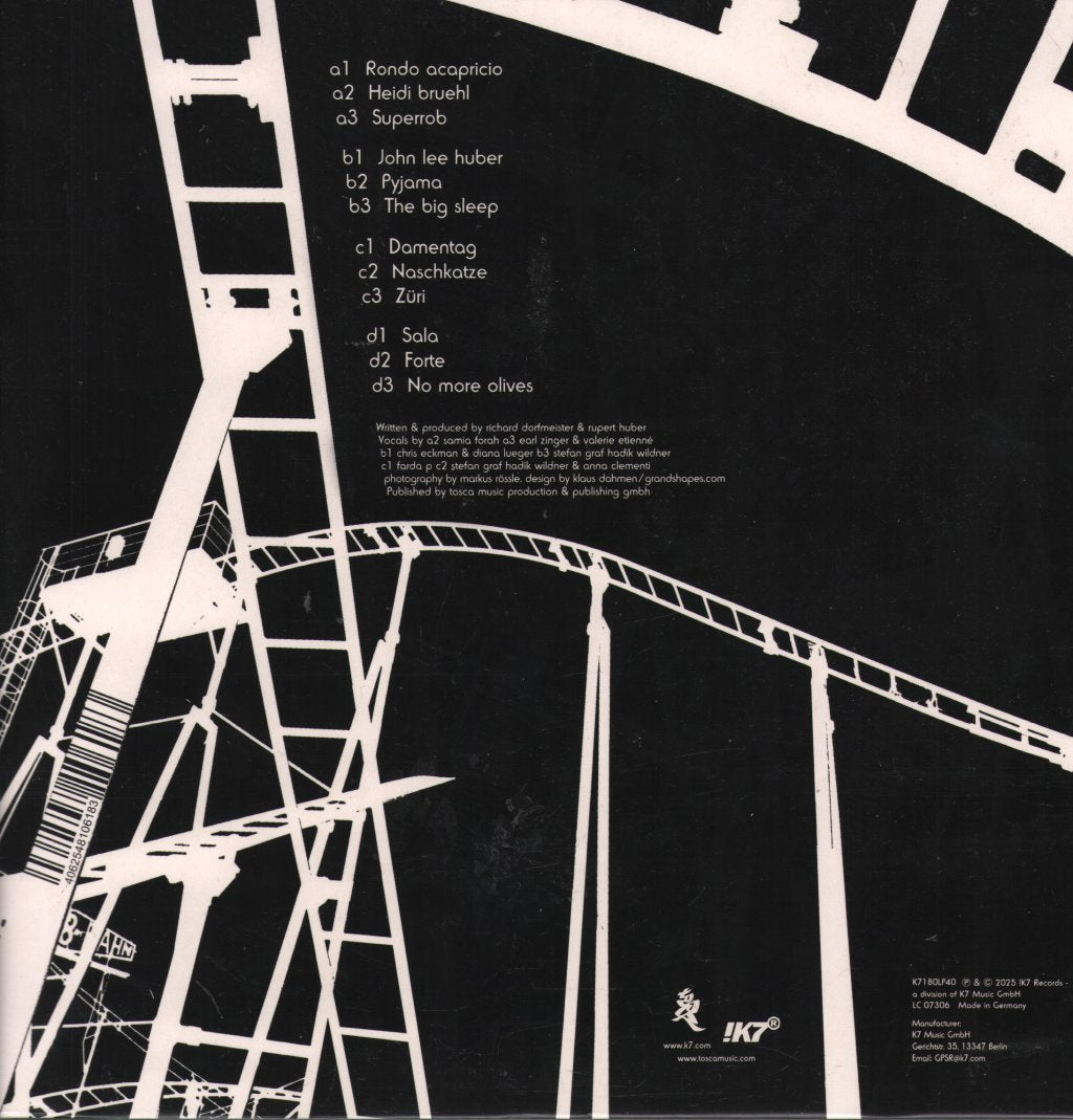Tosca - J.A.C. (20th Anniversary Edition) - Double Lp