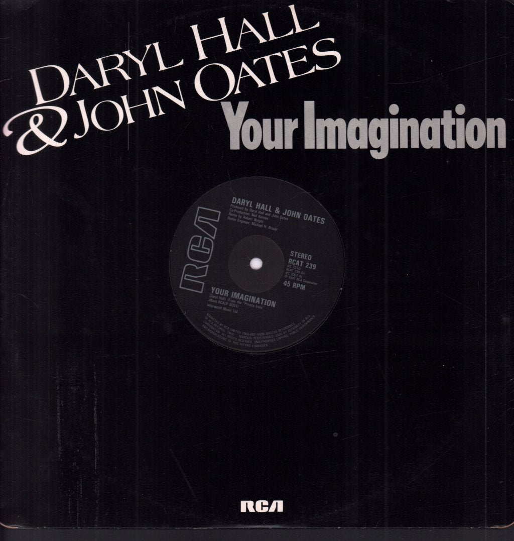Hall And Oates - Your Imagination - 12 Inch
