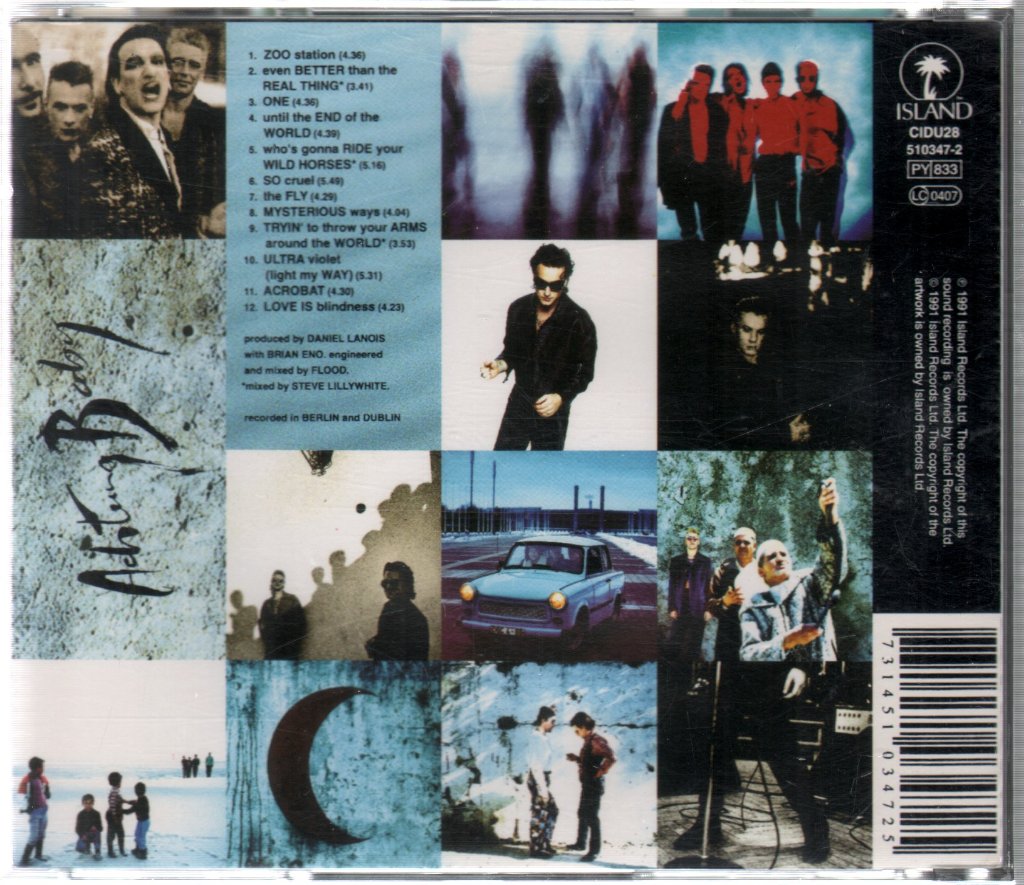 U2 - Achtung Baby - Cd