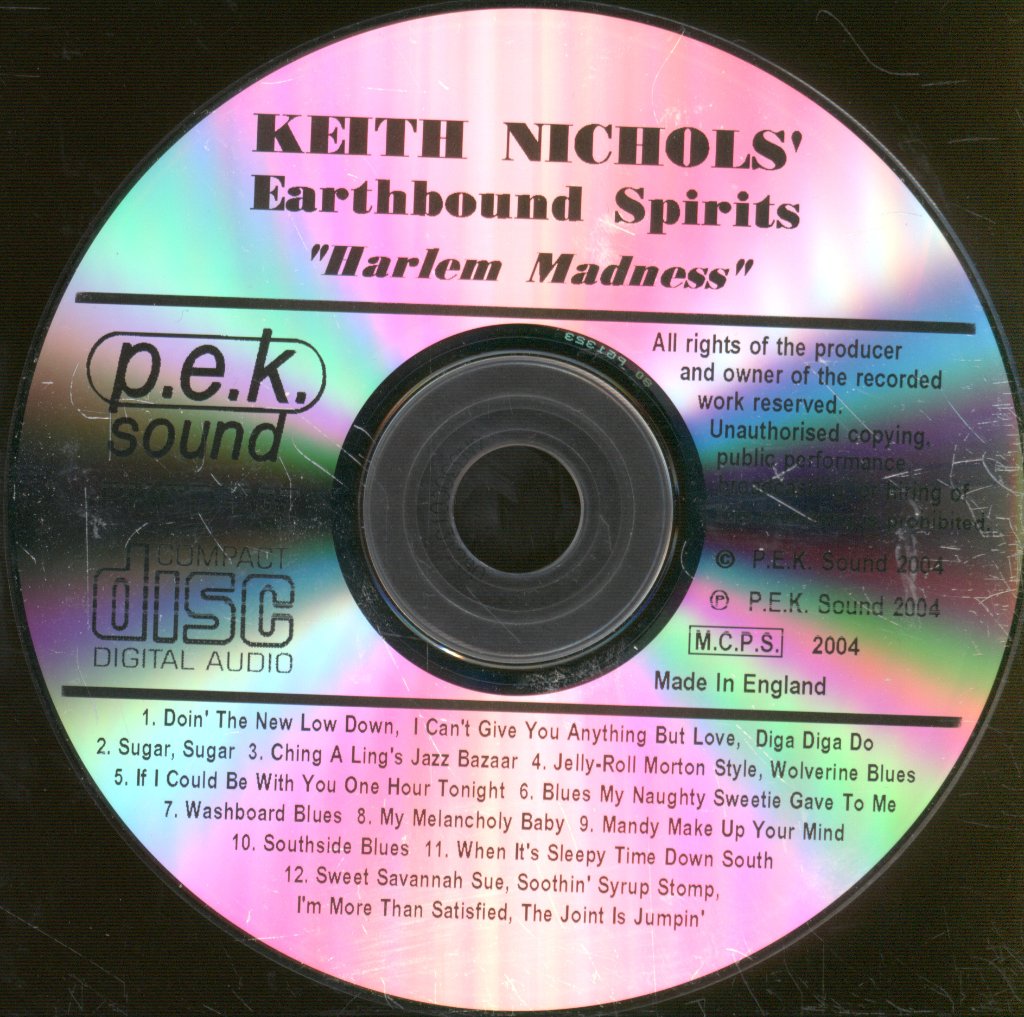 Keith Nichols' Earthbound Spirits - Harlem Madness - Cd
