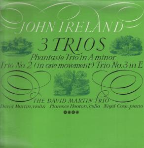 John Ireland - 3 Trios Phantasie In A Minor - Lp